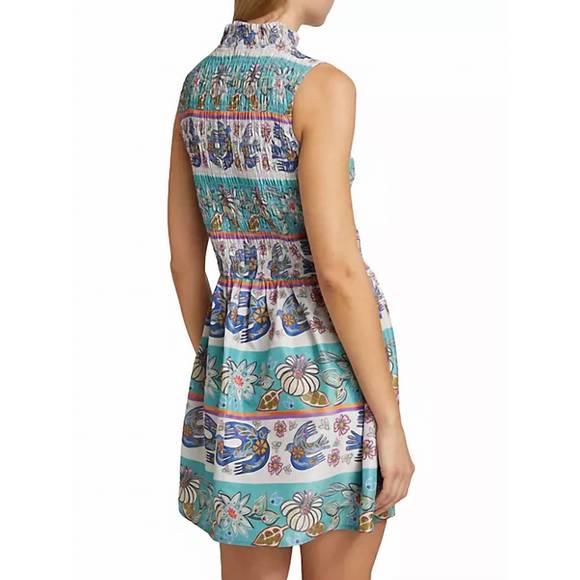 NEW MARIE OLIVER halsey mini dress in folklore - Picture 3 of 7